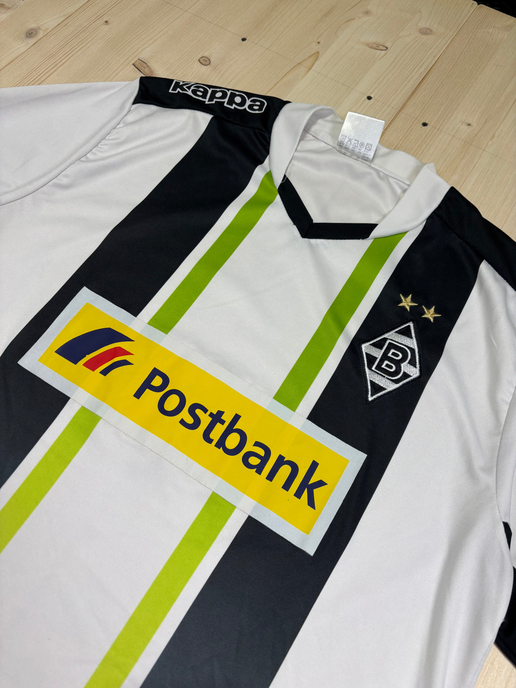 Maglia Borussia Mönchengladbach Home Kappa Postbank 2010/11