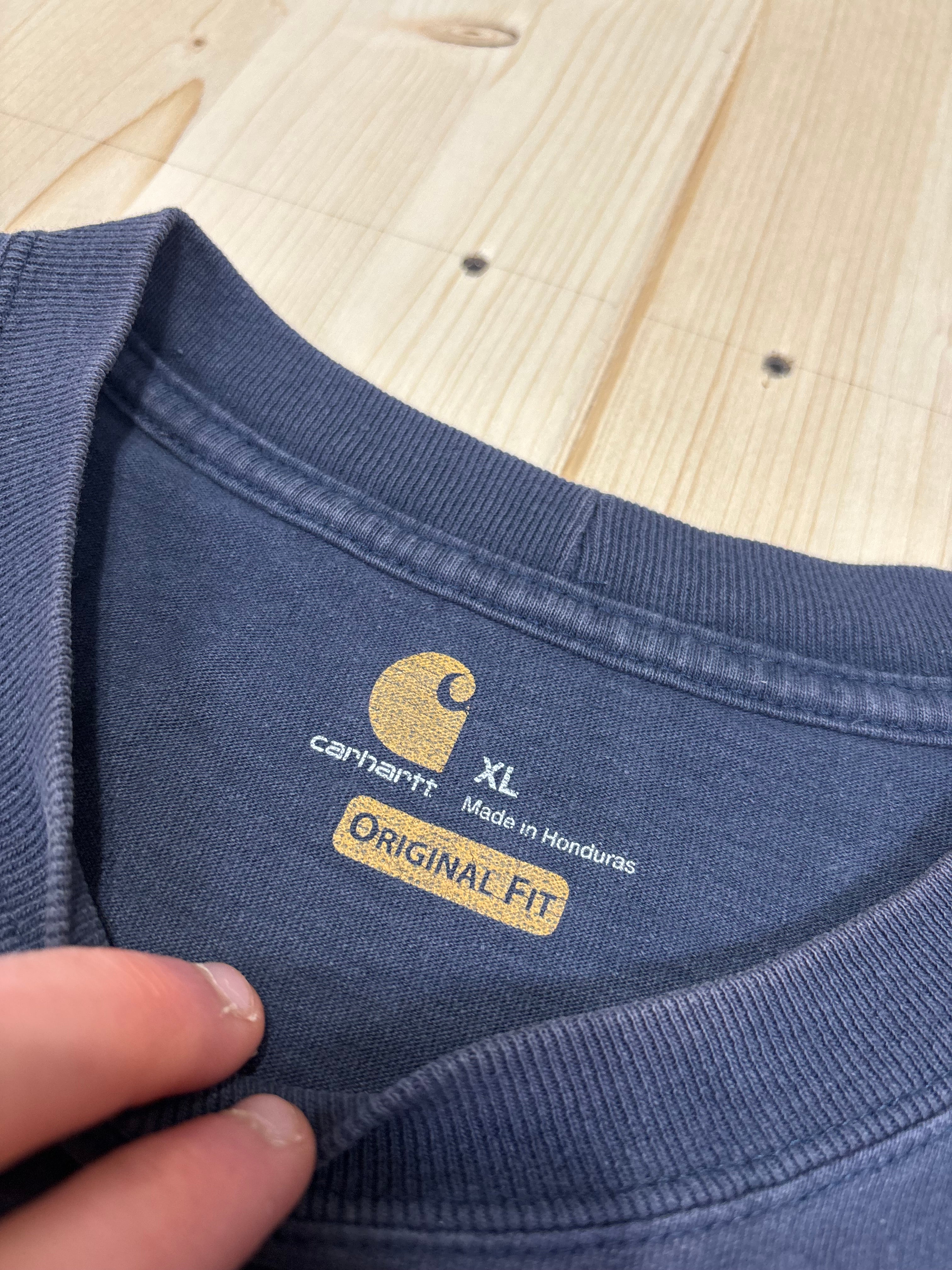 Carhartt Pocket T-Shirt Washed Navy