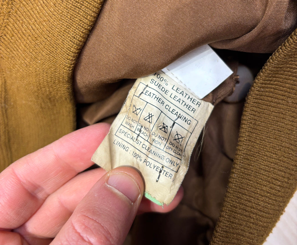 Giacca Vintage in Vera Pelle 90s