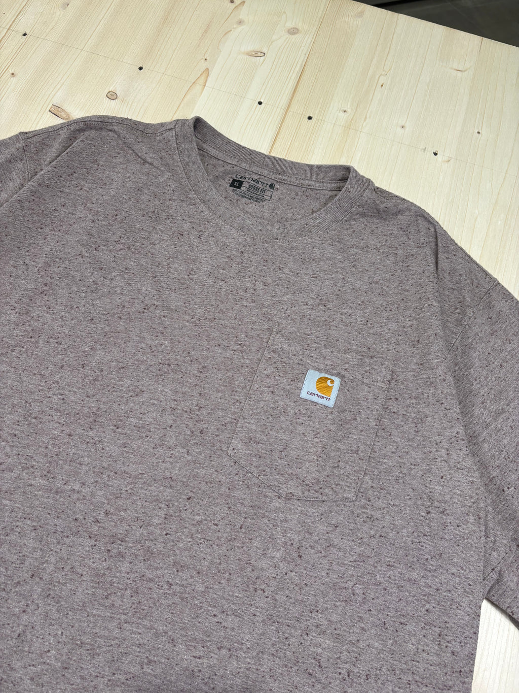 Carhartt Pocket T-Shirt Heather Brown
