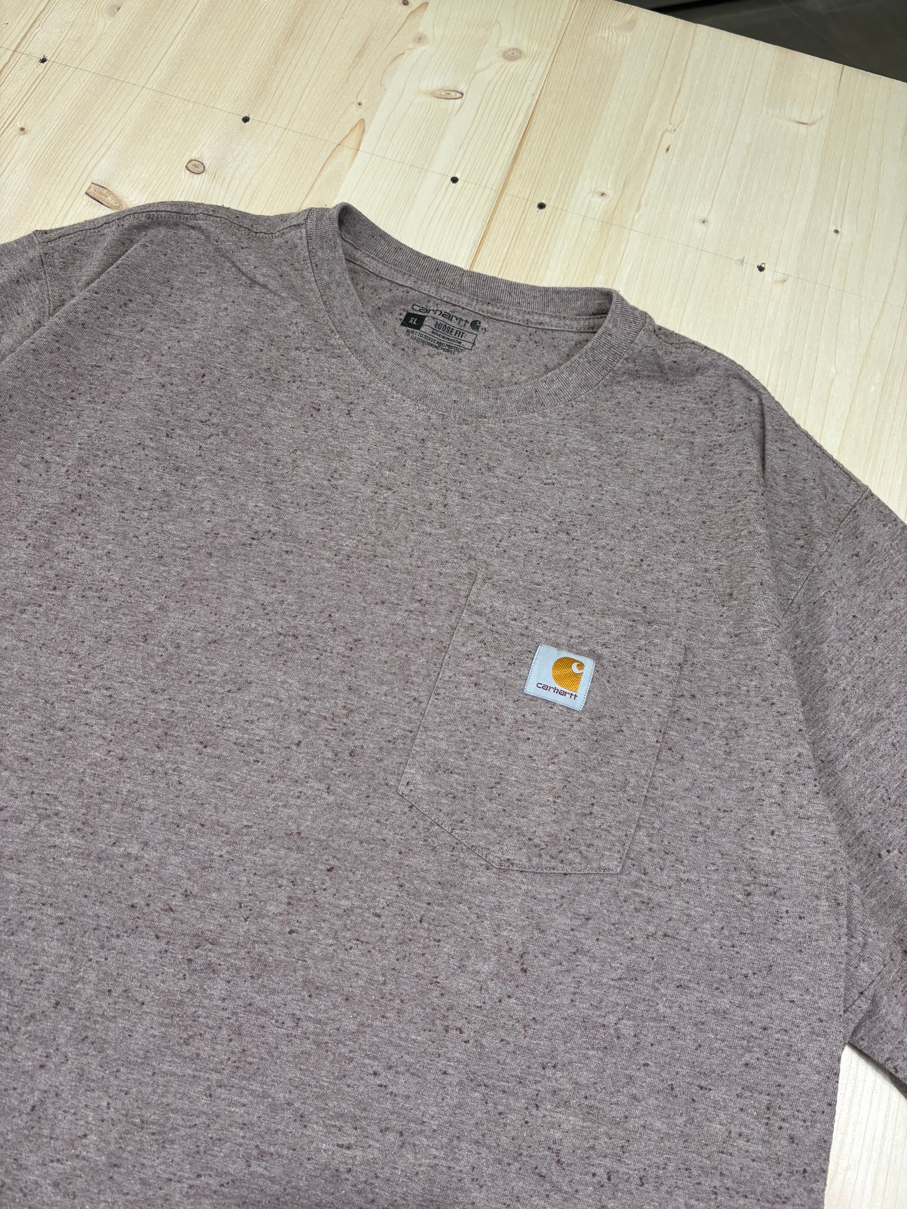 Carhartt Pocket T-Shirt Heather Brown