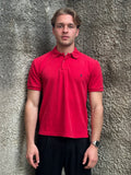 Polo Ralph Lauren Uomo Rossa con Logo Ricamato Blu – Regular Fit