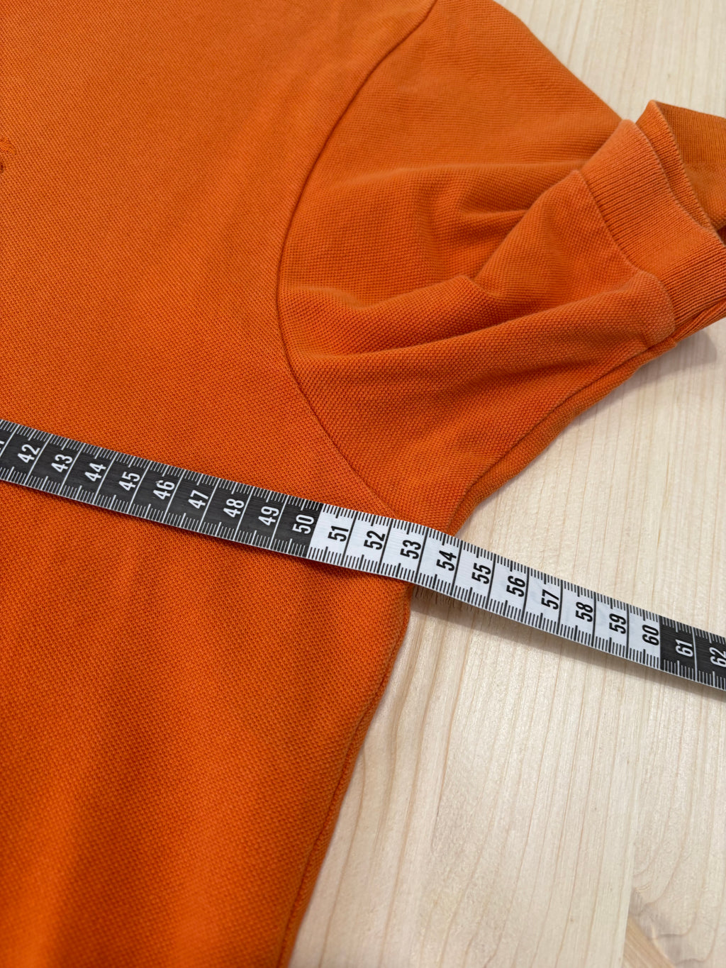 Polo Diadora Uomo Arancione Vintage Fit Regular