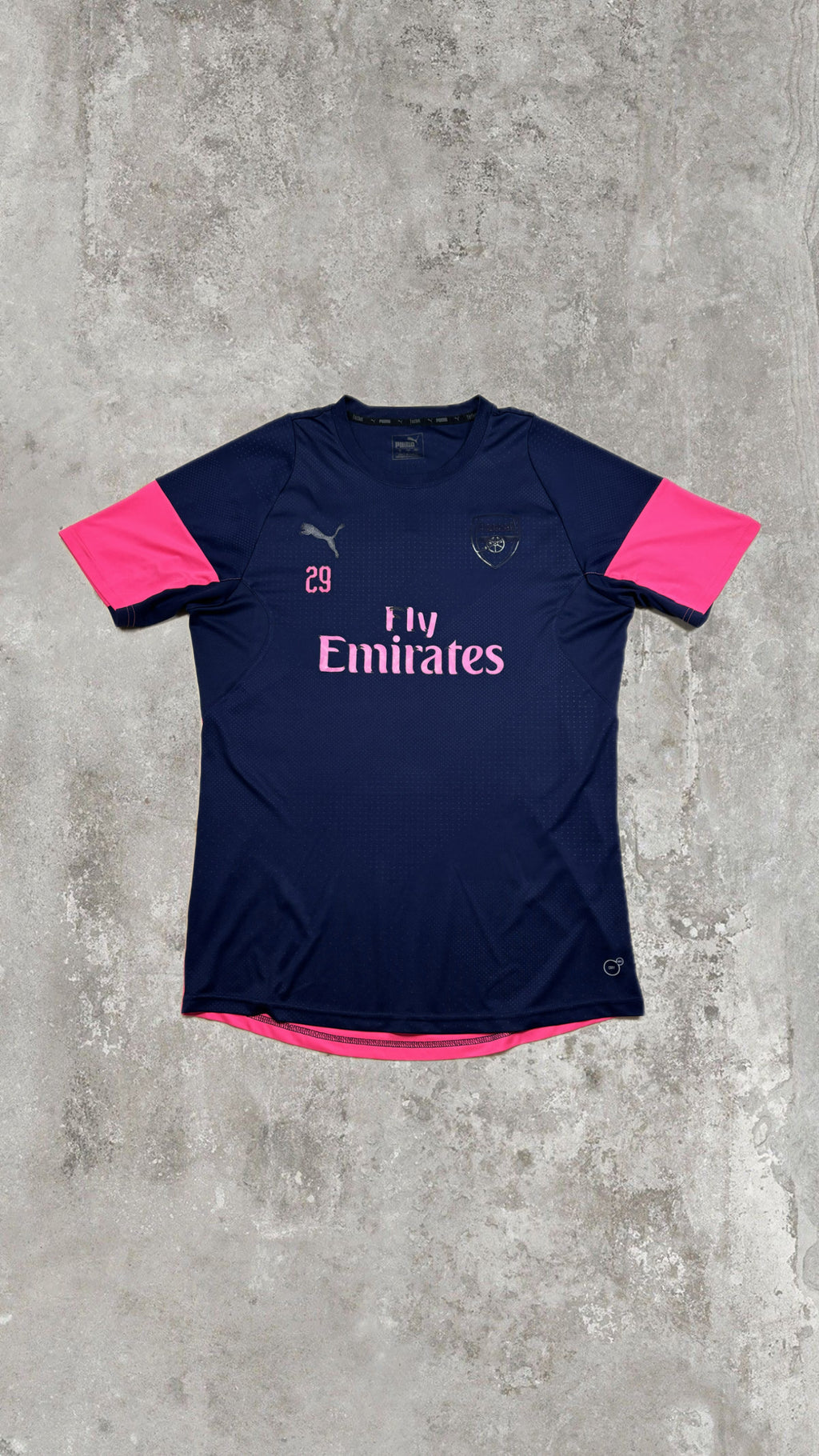 Maglia Arsenal Training Puma Fly Emirates Navy Pink #29