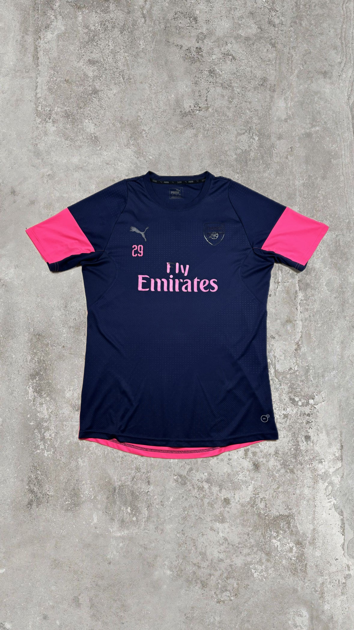 Maglia Arsenal Training Puma Fly Emirates Navy Pink #29