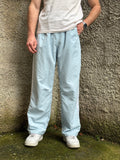 Reebok Vintage Blue Wide Leg Track Pants
