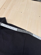 Polo Lacoste Uomo Nera con Logo Ricamato e Patch sulla Manica