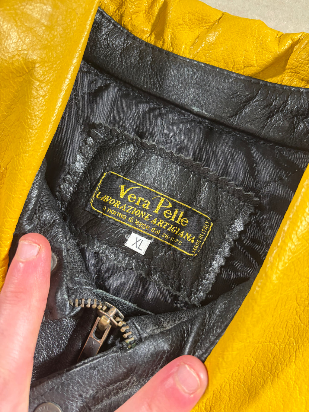 Leather Bomber 00s Vintage