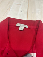 Polo Burberry Rossa Vintage