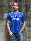 Maglia Juventus Away Adidas 2016/17 Higuain #9 Jeep Blu