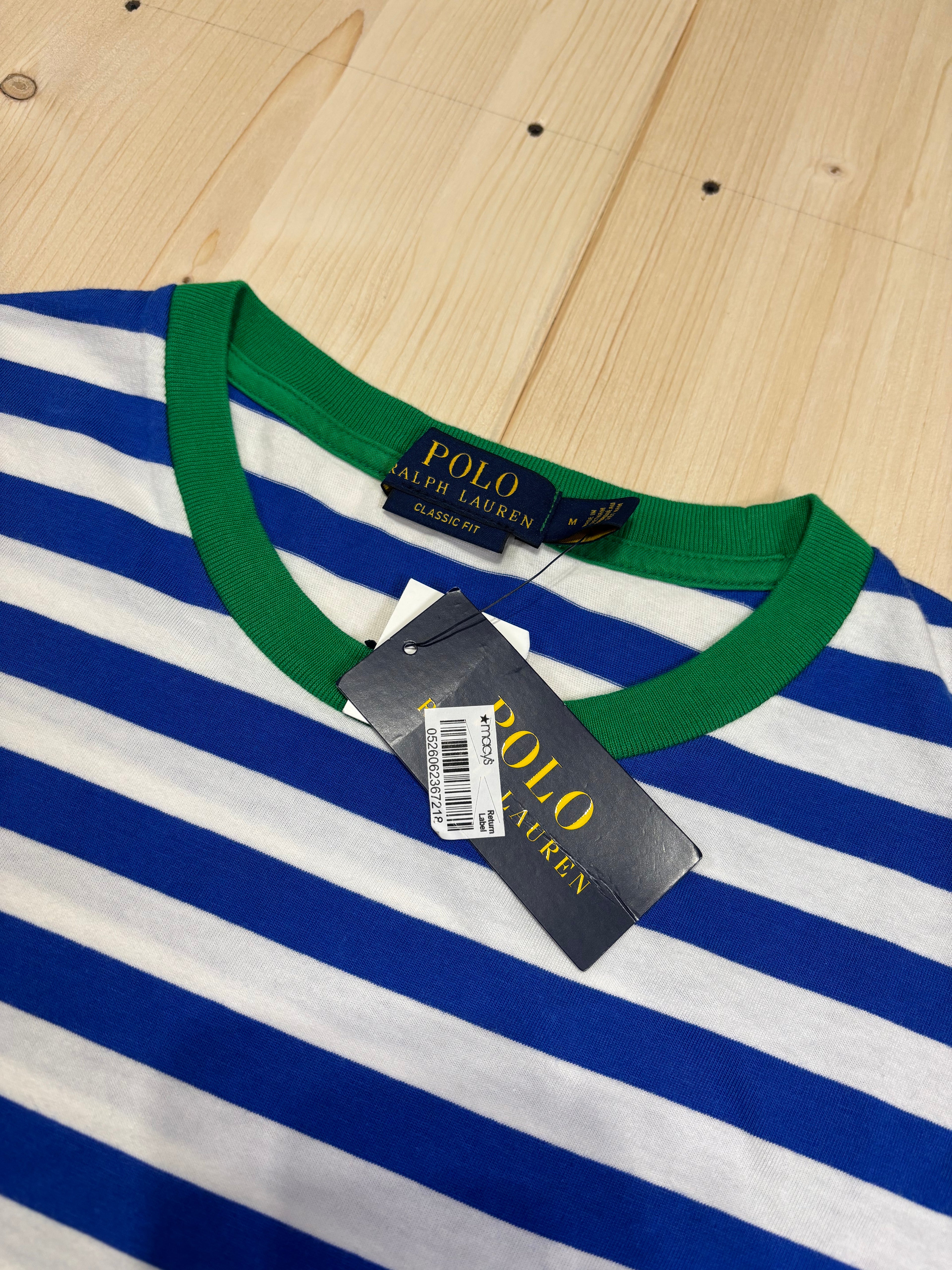 Polo Ralph Lauren Striped Pocket T-Shirt Multicolor NWT