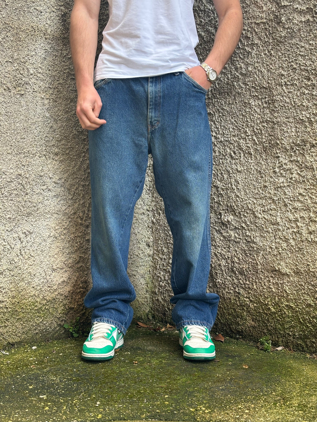 Dickies Vintage Blue Denim Jeans Straight Leg