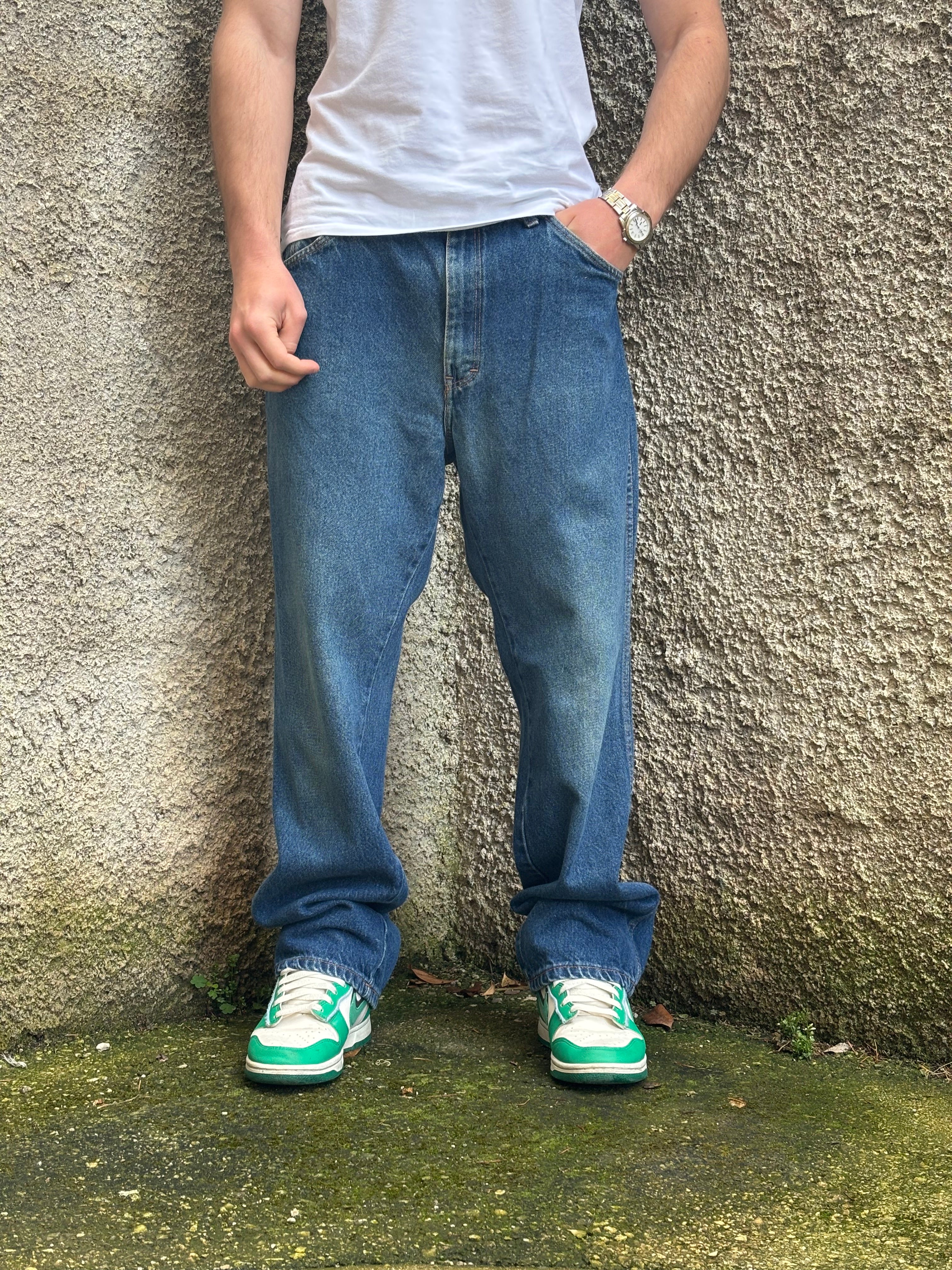 Dickies Vintage Blue Denim Jeans Straight Leg