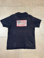 Polo Ralph Lauren Navy Flag Print Polo Shirt