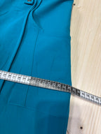 Pantalone Dickies Donna Verde Petrolio Cargo a Zampa