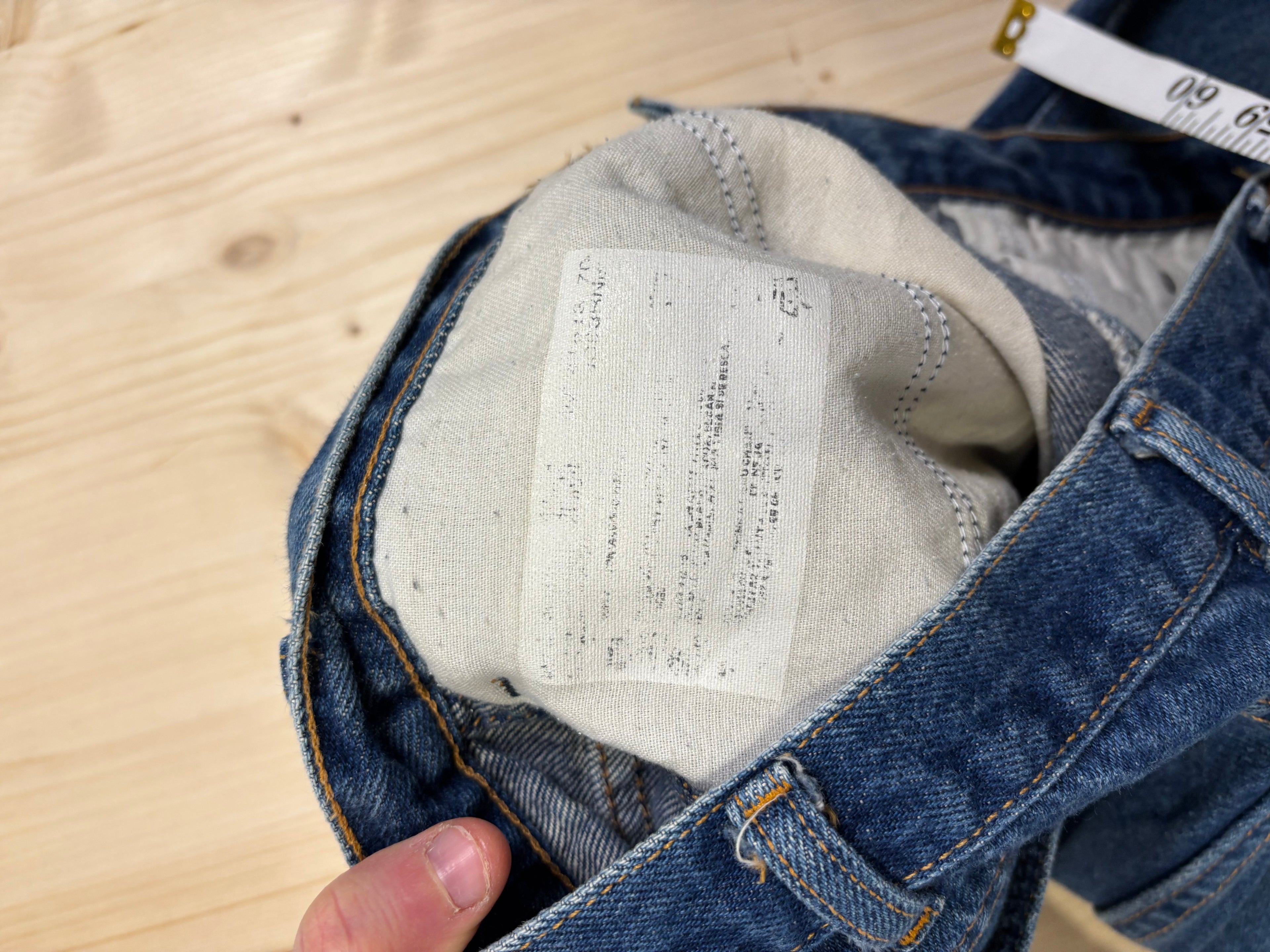 Dickies Vintage Blue Denim Jeans Straight Leg