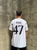 Maglia Real Madrid Home 2023/24 Adidas Rodi 47 Personalizzata