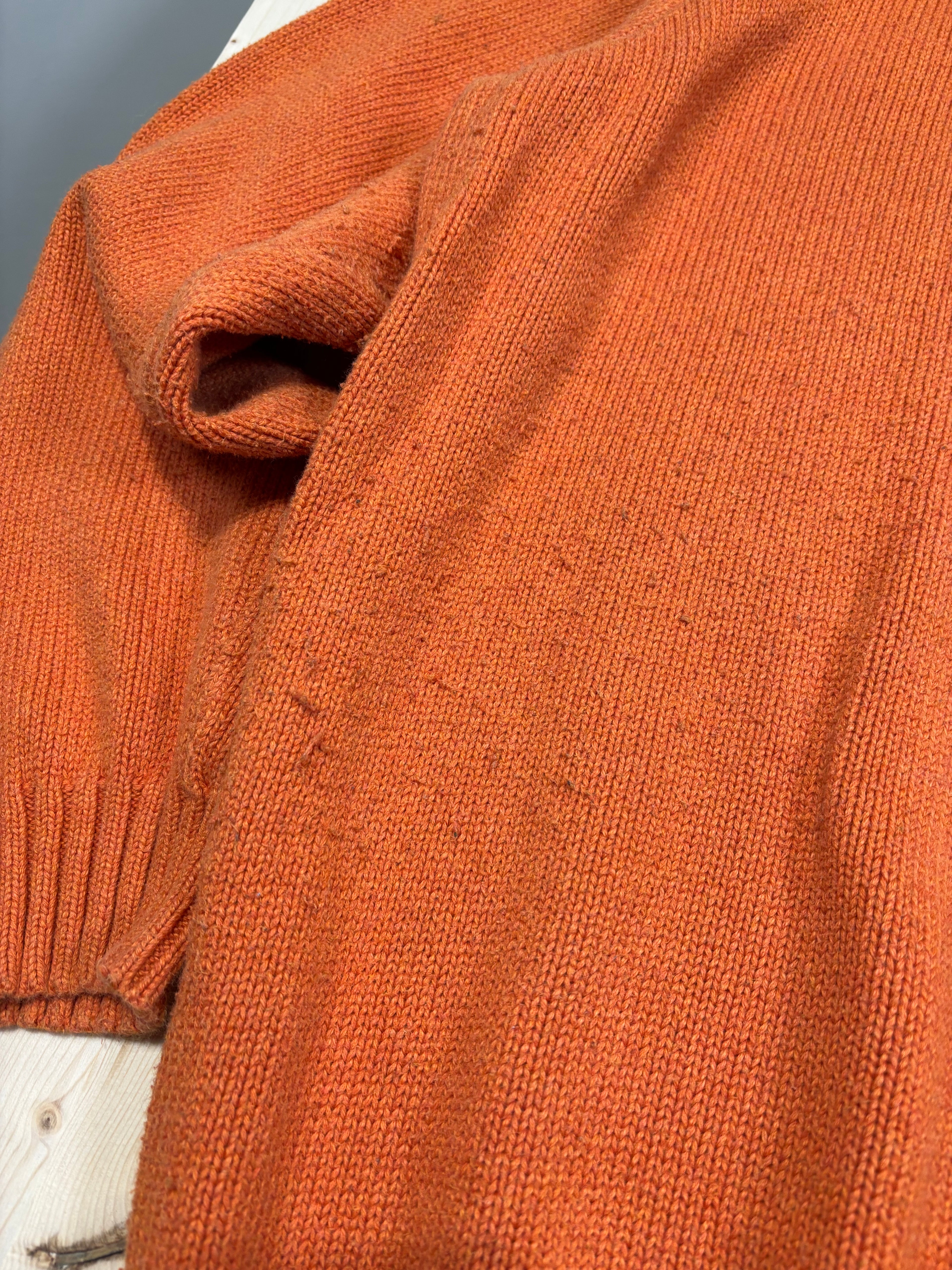 Polo Ralph Lauren Crew Neck Knit Sweater - Orange