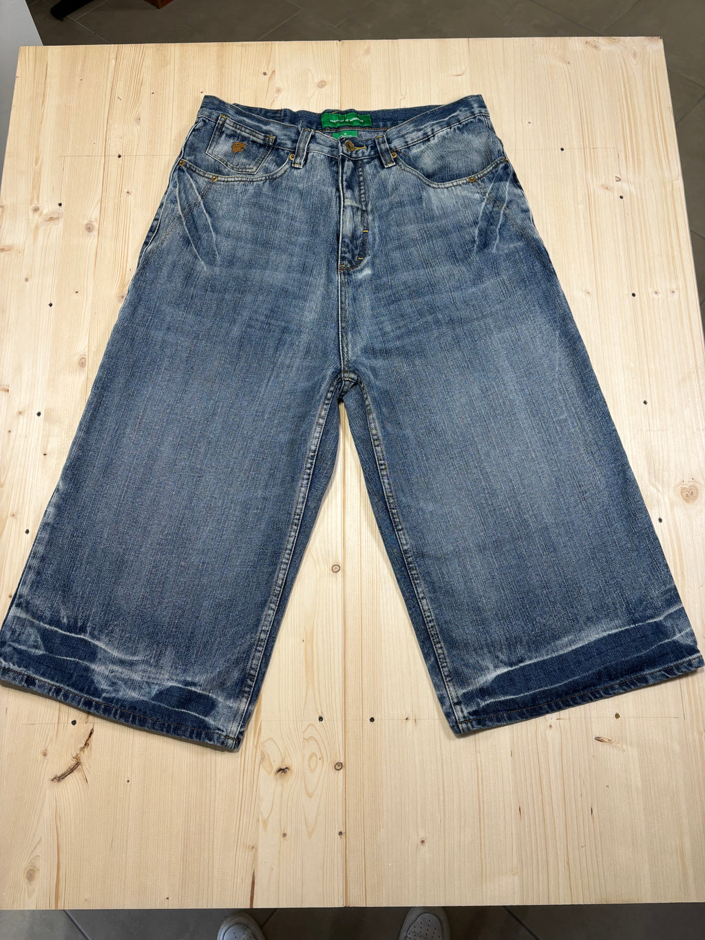 Bermuda Vintage ROCAWEAR Denim Baggy Ricamato