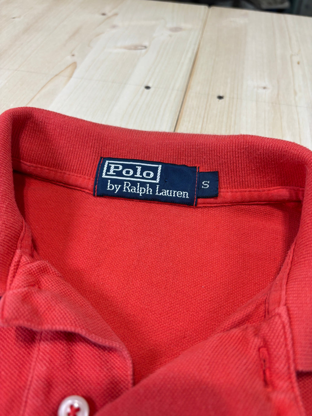 Polo Ralph Lauren Uomo Rossa con Logo Ricamato – Custom/Slim Fit