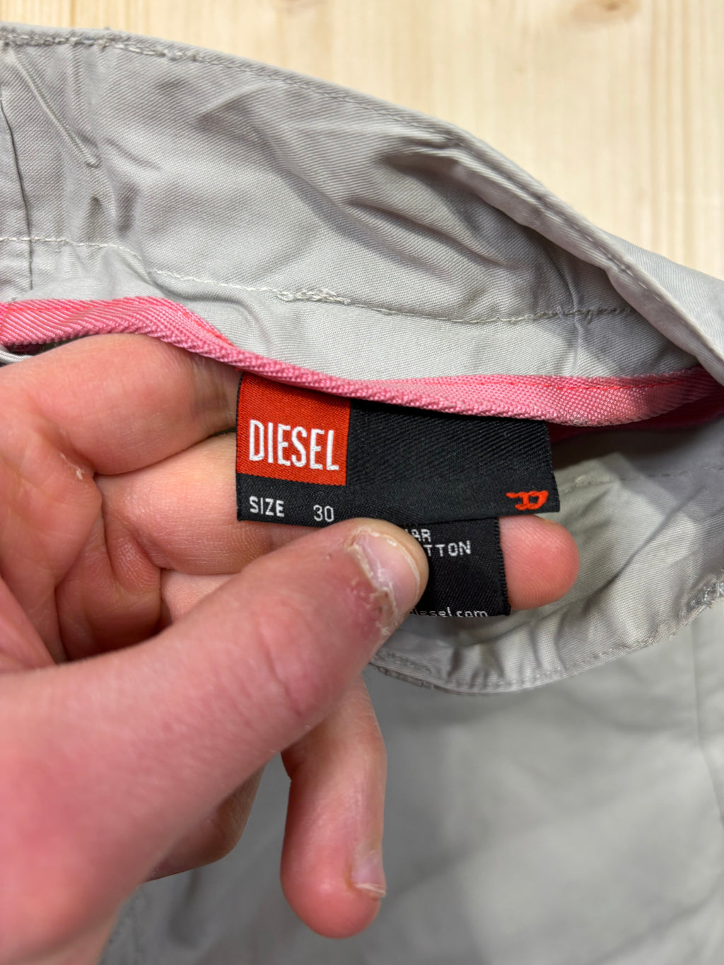 Pantalone Diesel Vintage Grigio