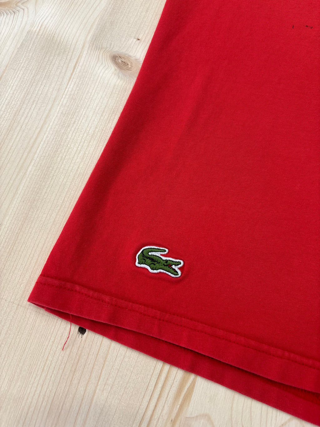 T-shirt Lacoste Rossa Logo Maxi