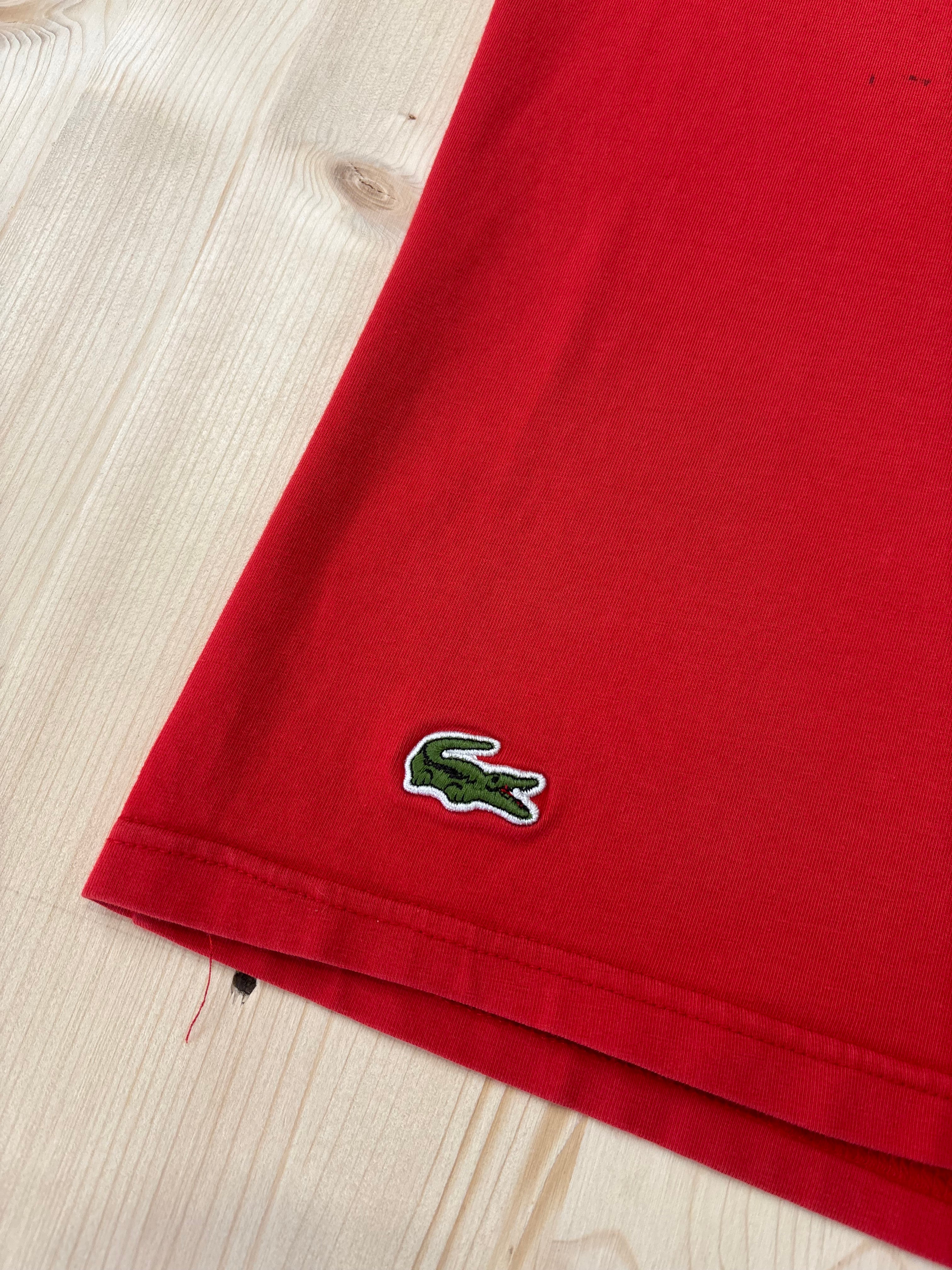 T-shirt Lacoste Rossa Logo Maxi
