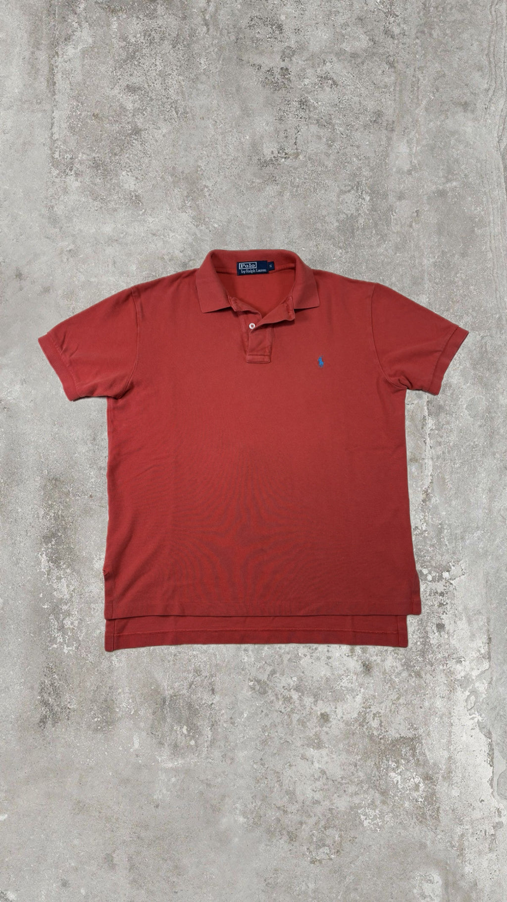 Polo Ralph Lauren Uomo Rossa con Logo Ricamato – Custom/Slim Fit