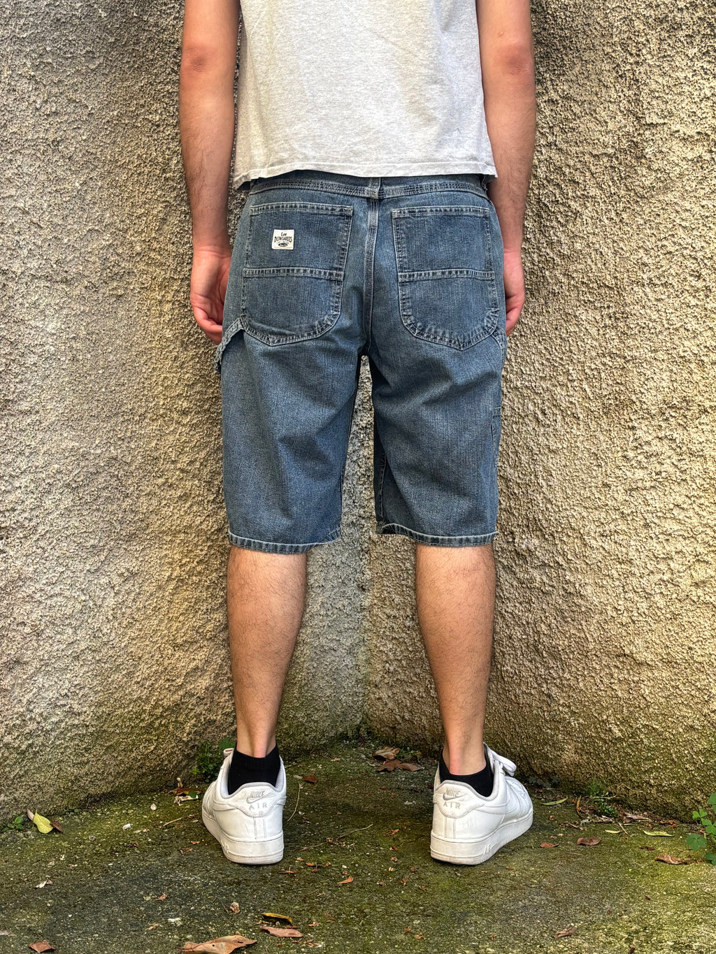 Bermuda Vintage Denim Carpenter Lee Dungarees