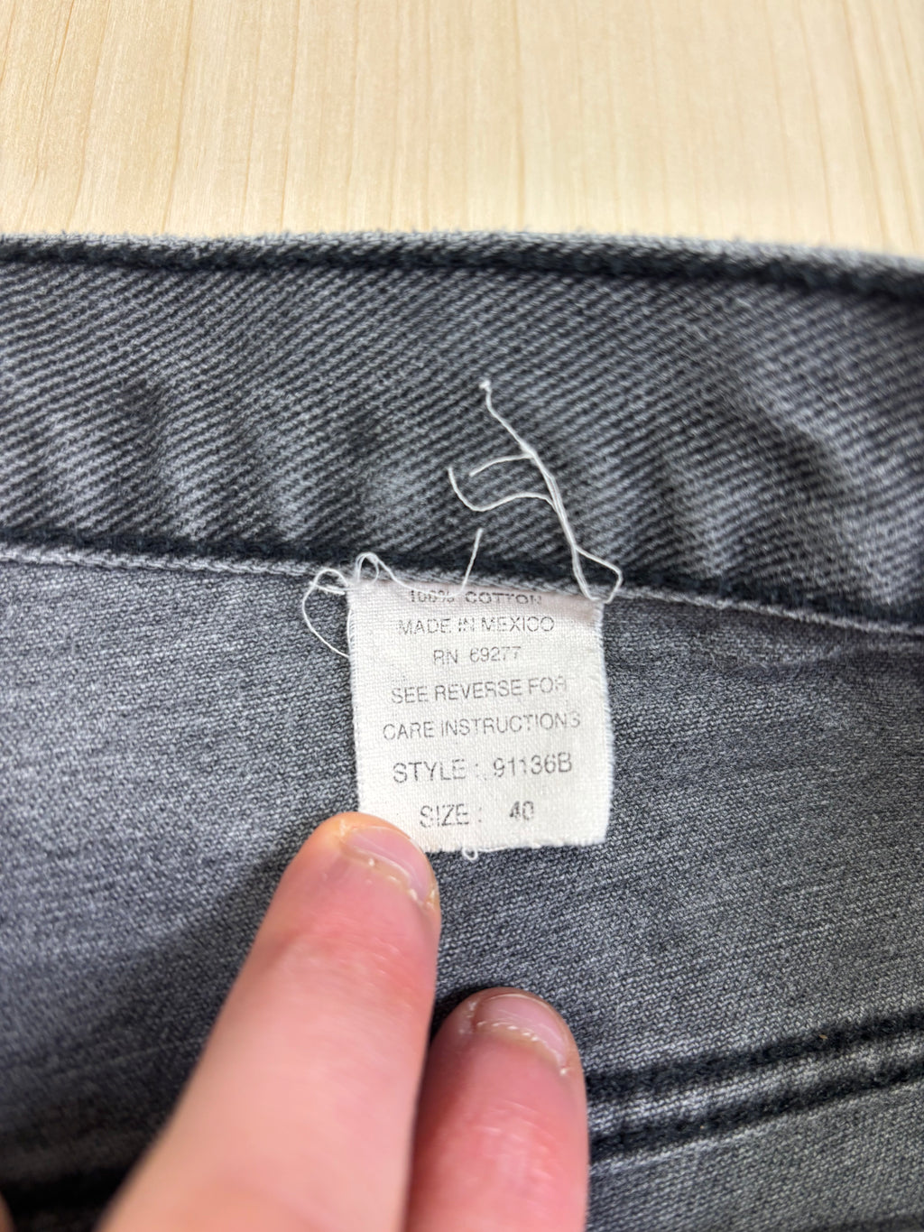 Bermuda Denim Carpenter Lugz Jernz Vintage Y2K Grigio