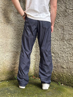 Adidas Vintage Track Pants Blu Navy Loose Fit
