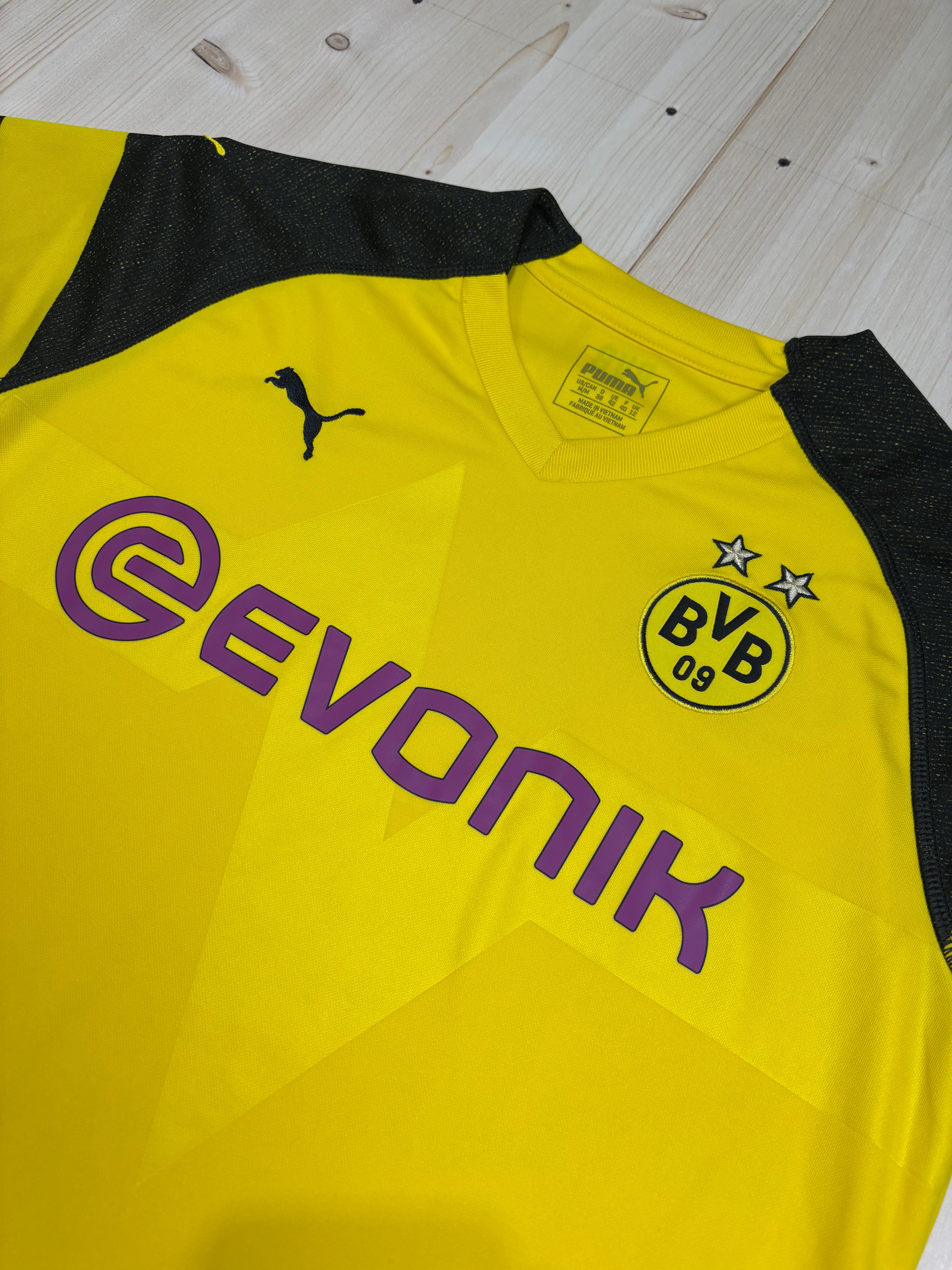 Maglia Borussia Dortmund Home 2018/19 Puma Evonik Gialla/Nera
