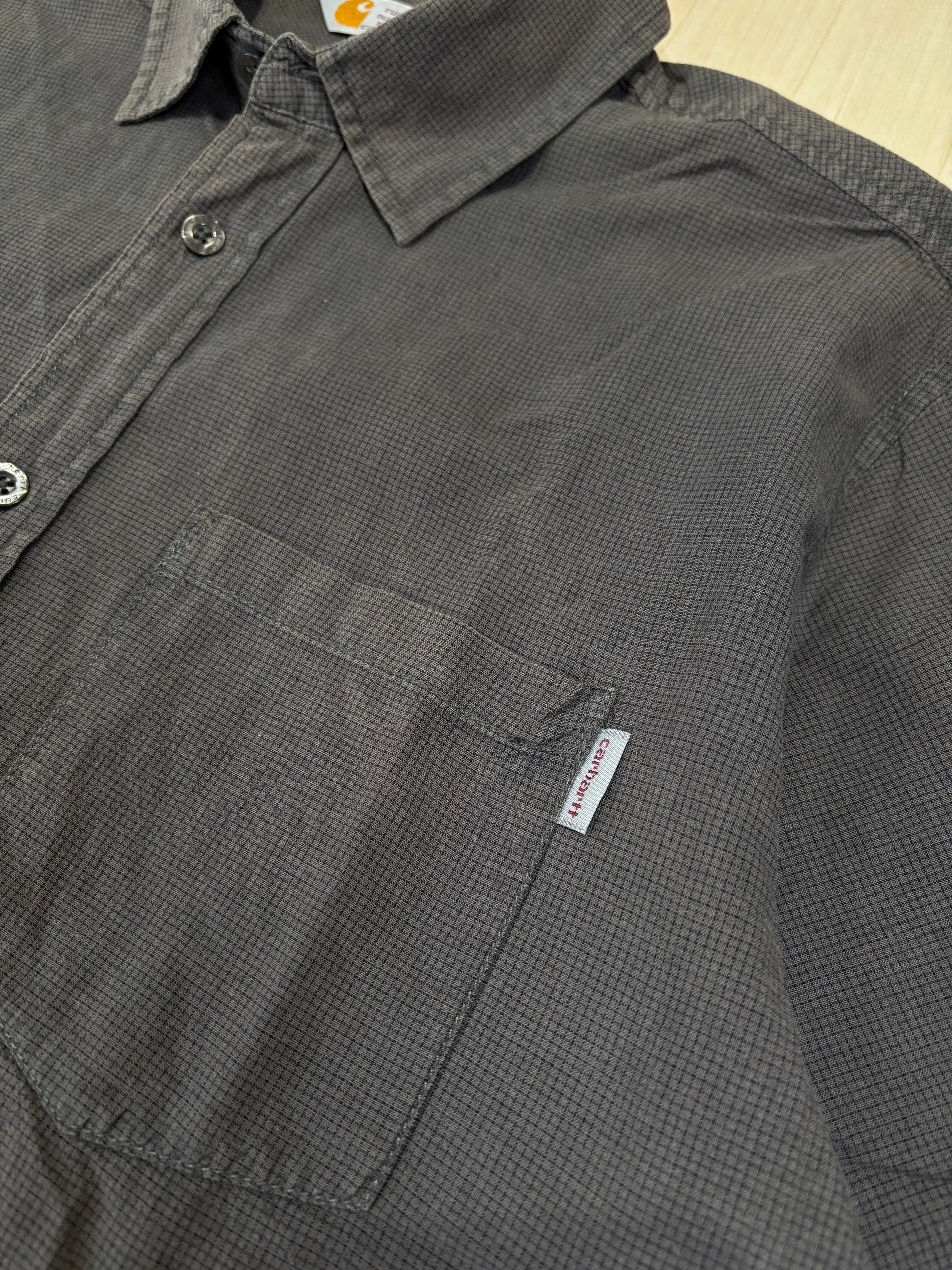 Carhartt Maywood Short Sleeve Shirt Grey Workwear