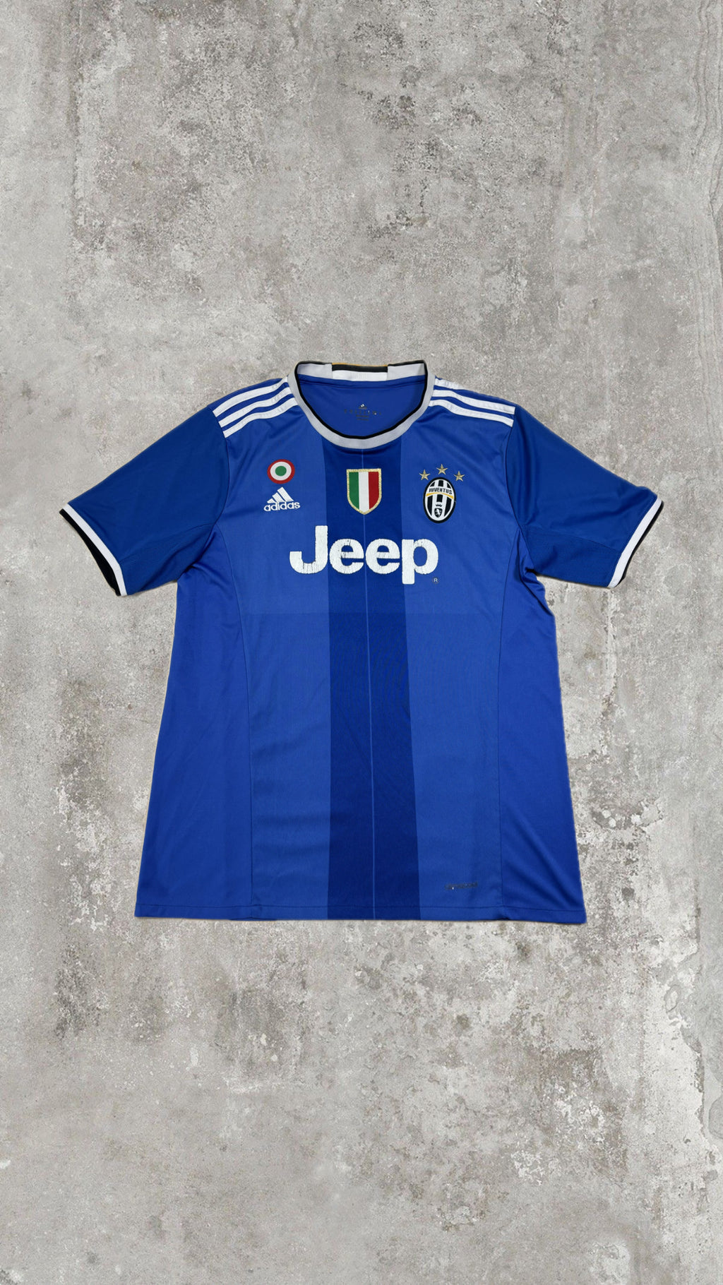 Maglia Juventus Away Adidas 2016/17 Higuain #9 Jeep Blu