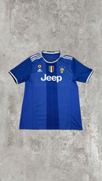 Maglia Juventus Away Adidas 2016/17 Higuain #9 Jeep Blu