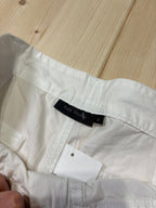 Pantalone Capri Donna Bianco Vintage