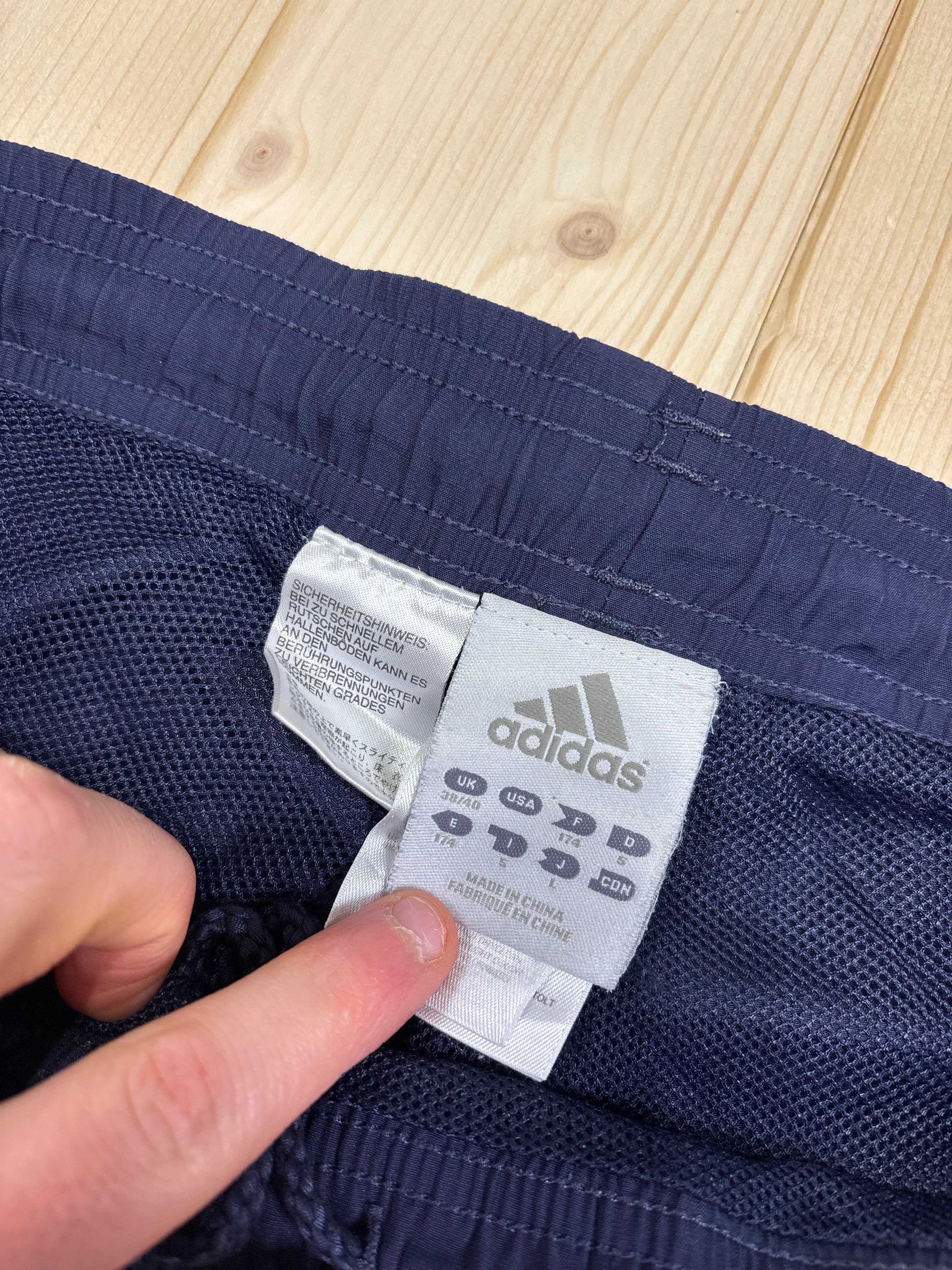 Adidas Real Madrid Vintage Track Pants Blu Navy