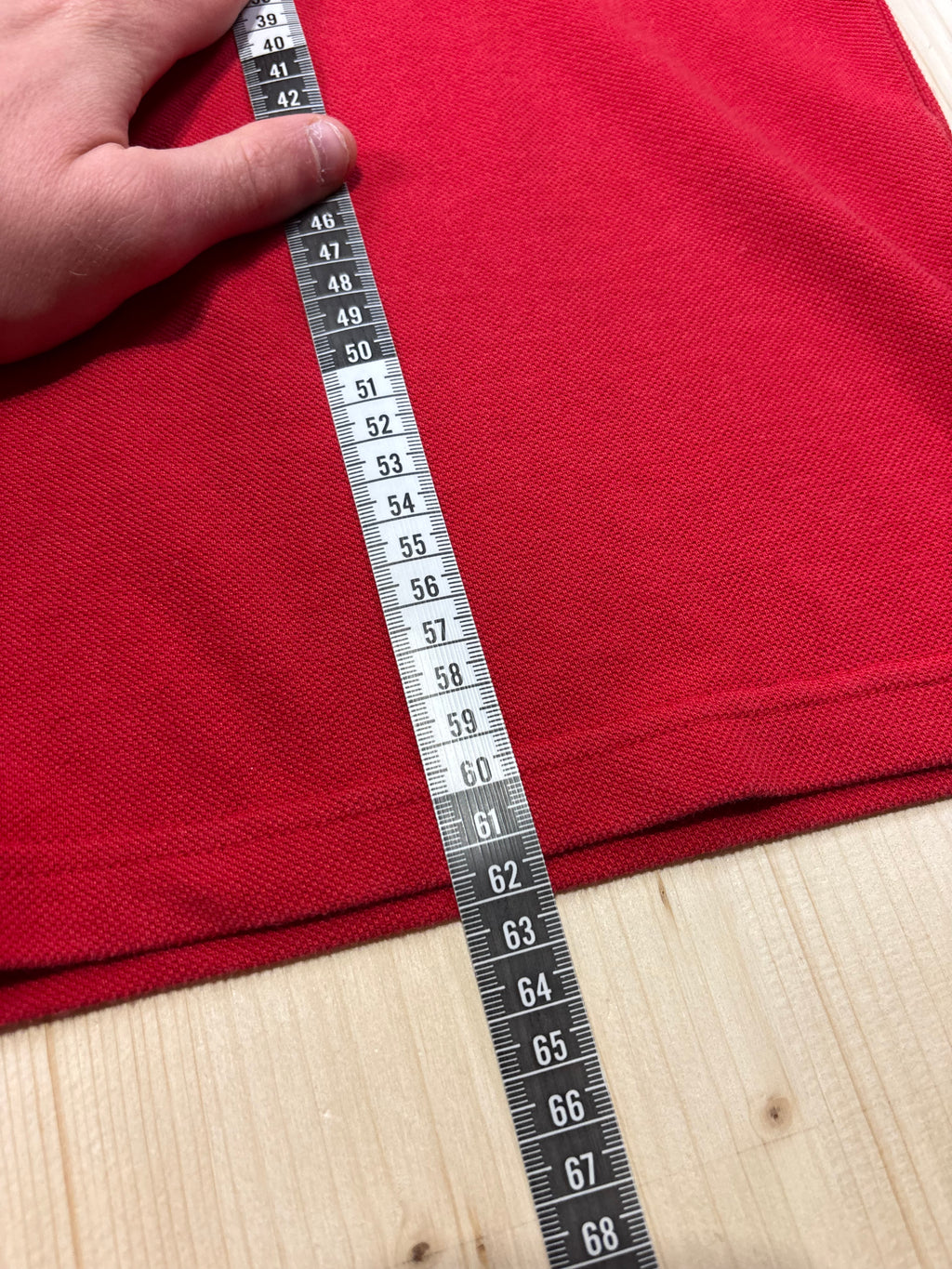 Polo Ralph Lauren Uomo Rossa con Logo Ricamato Blu – Regular Fit