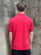 Polo Lacoste Uomo Rossa con Logo Ricamato – Regular Fit