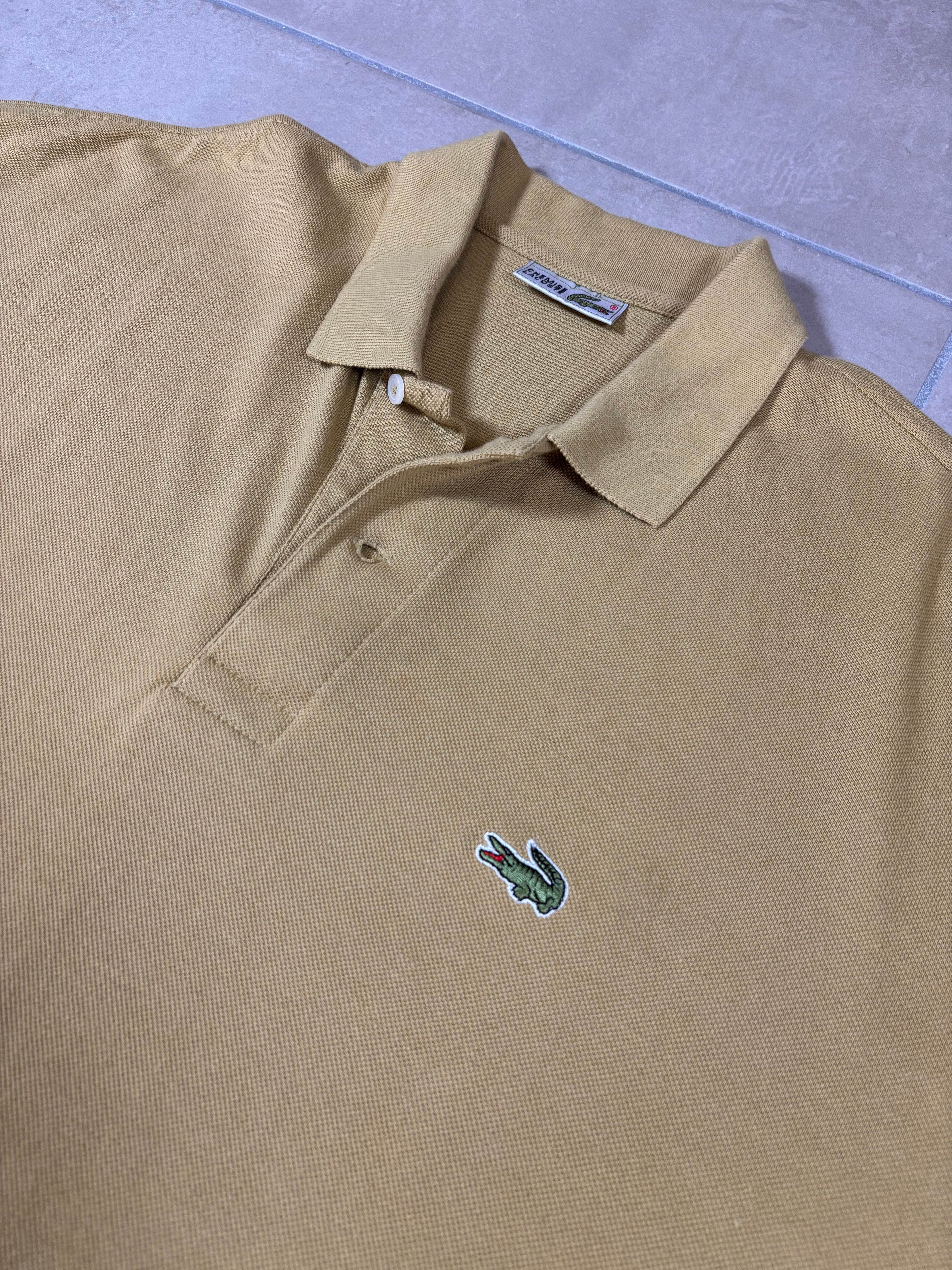 Lacoste Mustard Polo Shirt