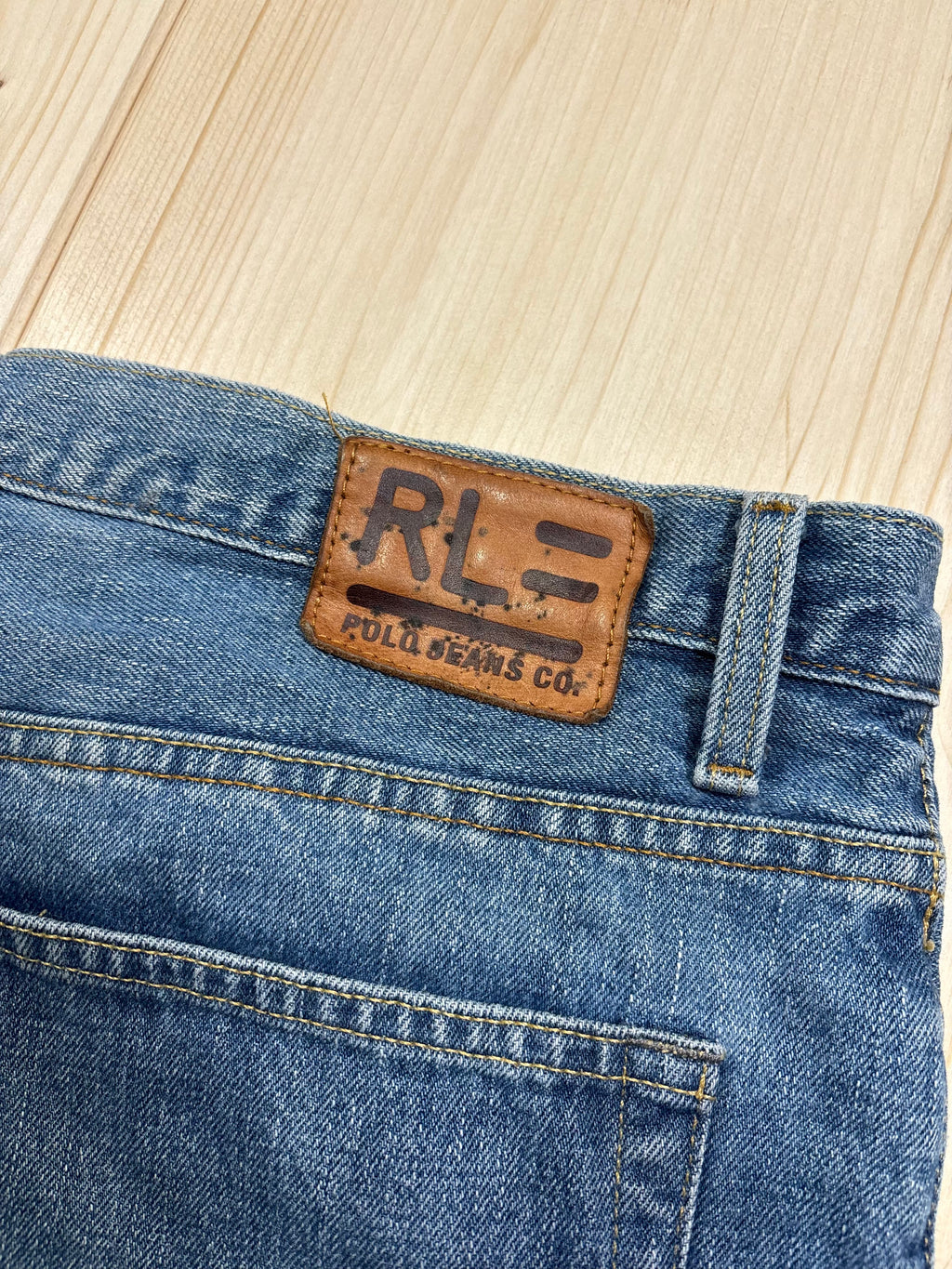 Bermuda Vintage Polo Jeans Co. Ralph Lauren Denim Baggy