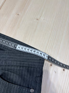 Pantalone Carven Donna Grigio Gessato Straight Vintage