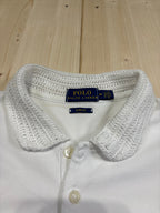 Polo Classica Ralph Lauren Bianca - Edizione Speciale Colletto Crochet / Uncinetto