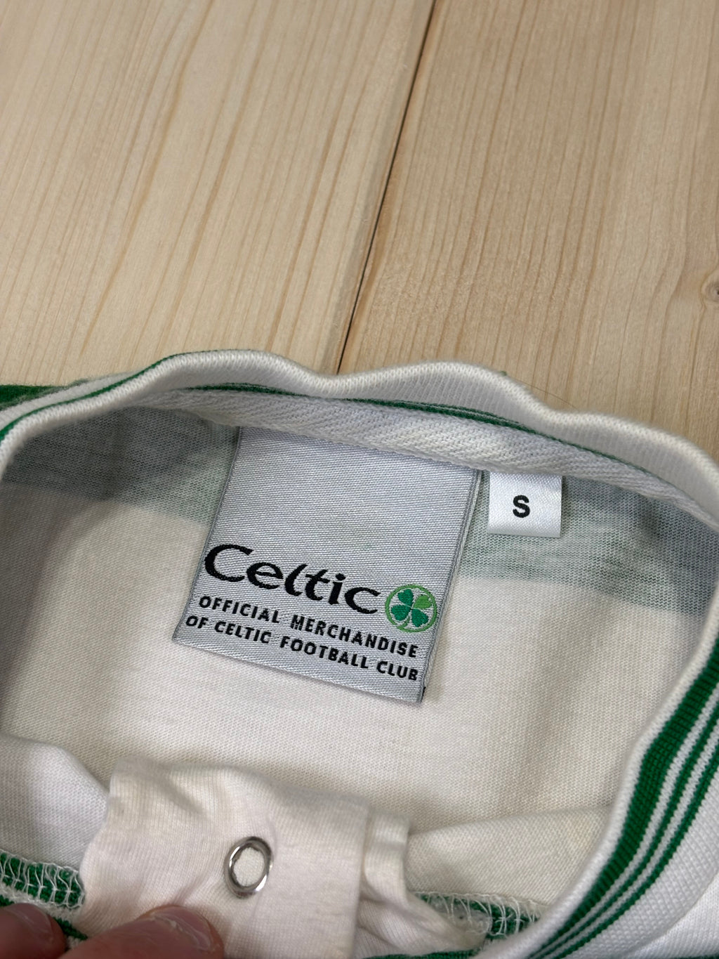 T-shirt Celtic FC Official Merchandise Vintage Verde/Bianca