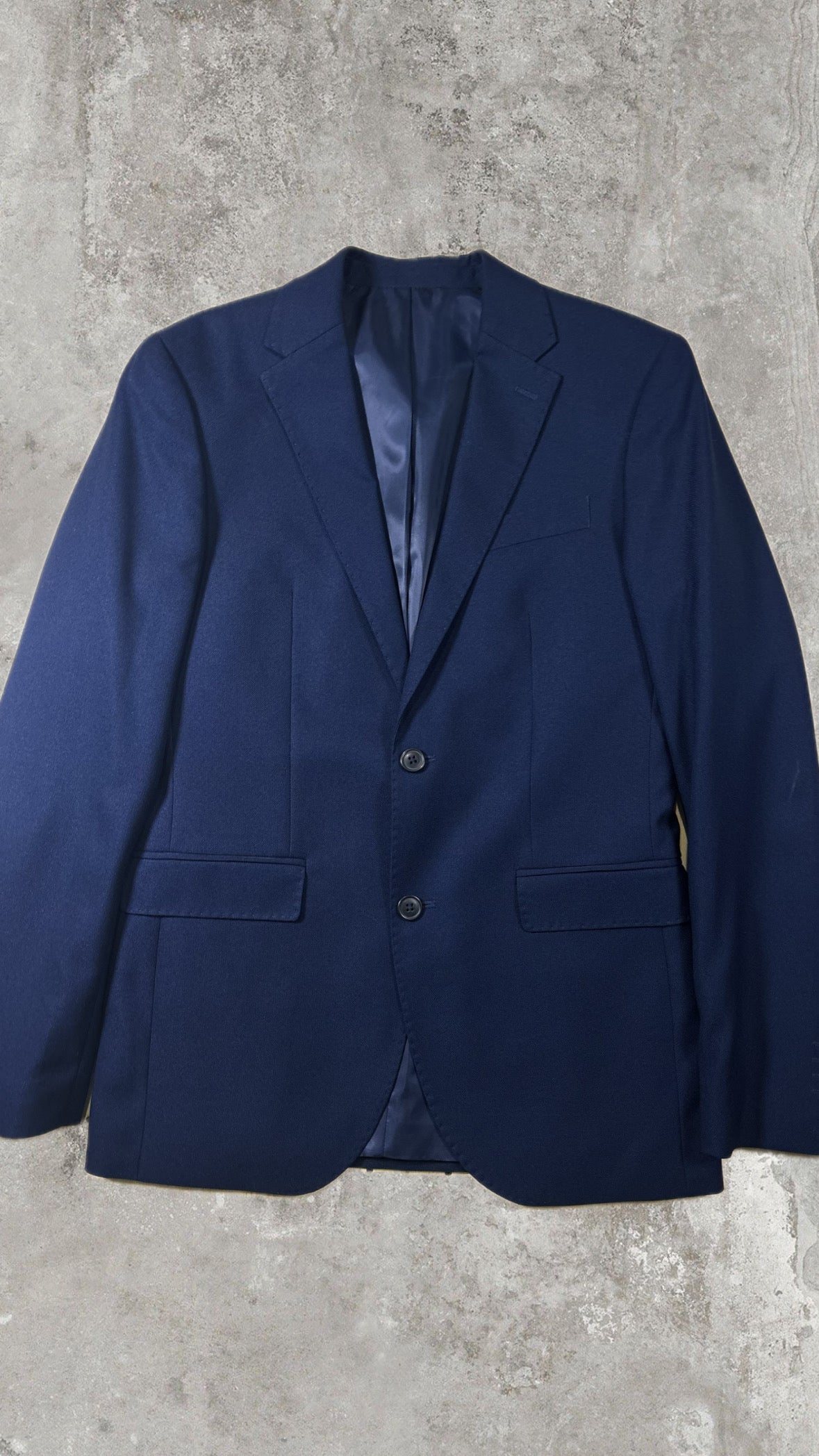 OVS Navy Tailored Blazer Jacket