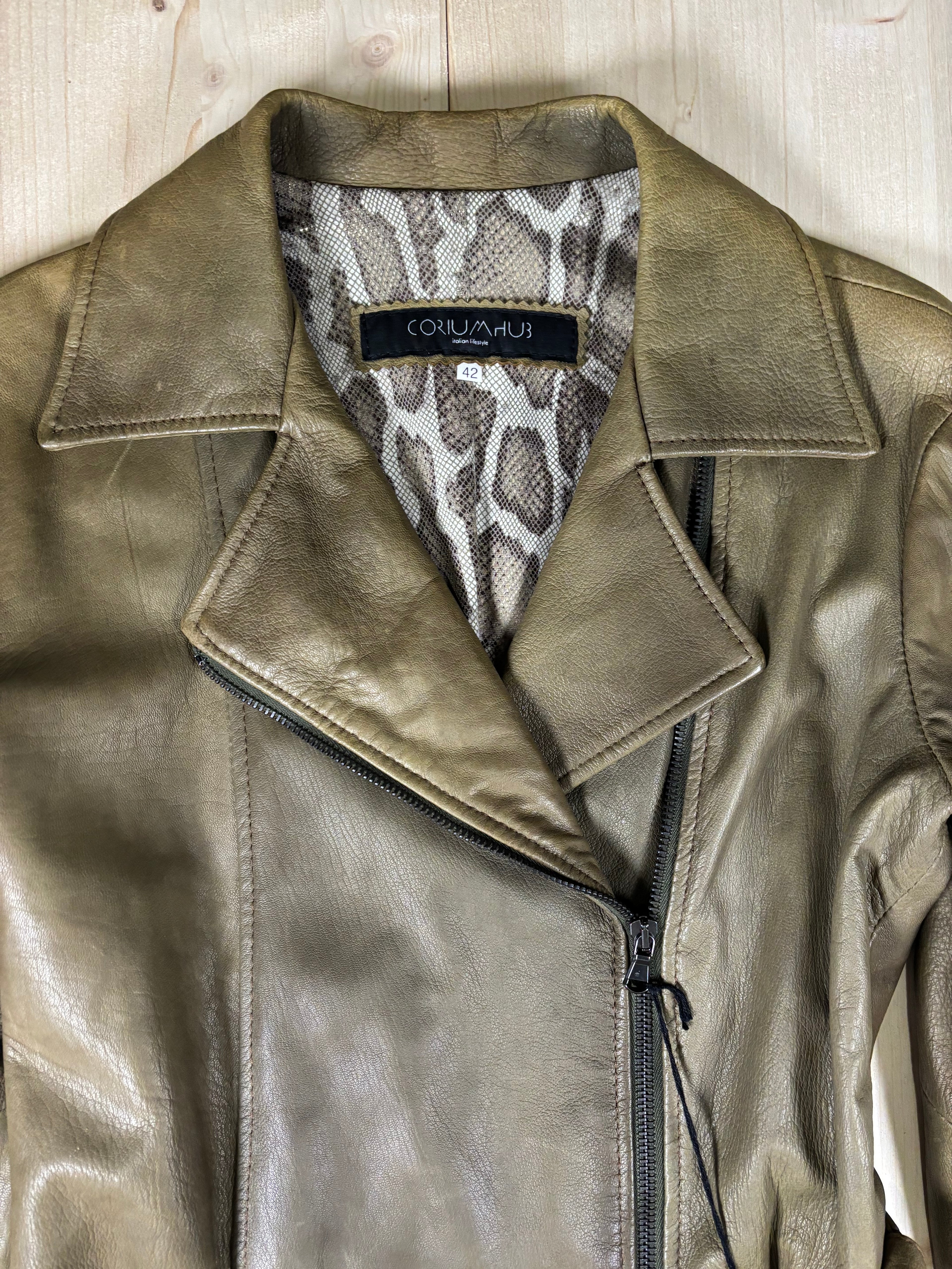 Cappotto 100% Pelle Nappa