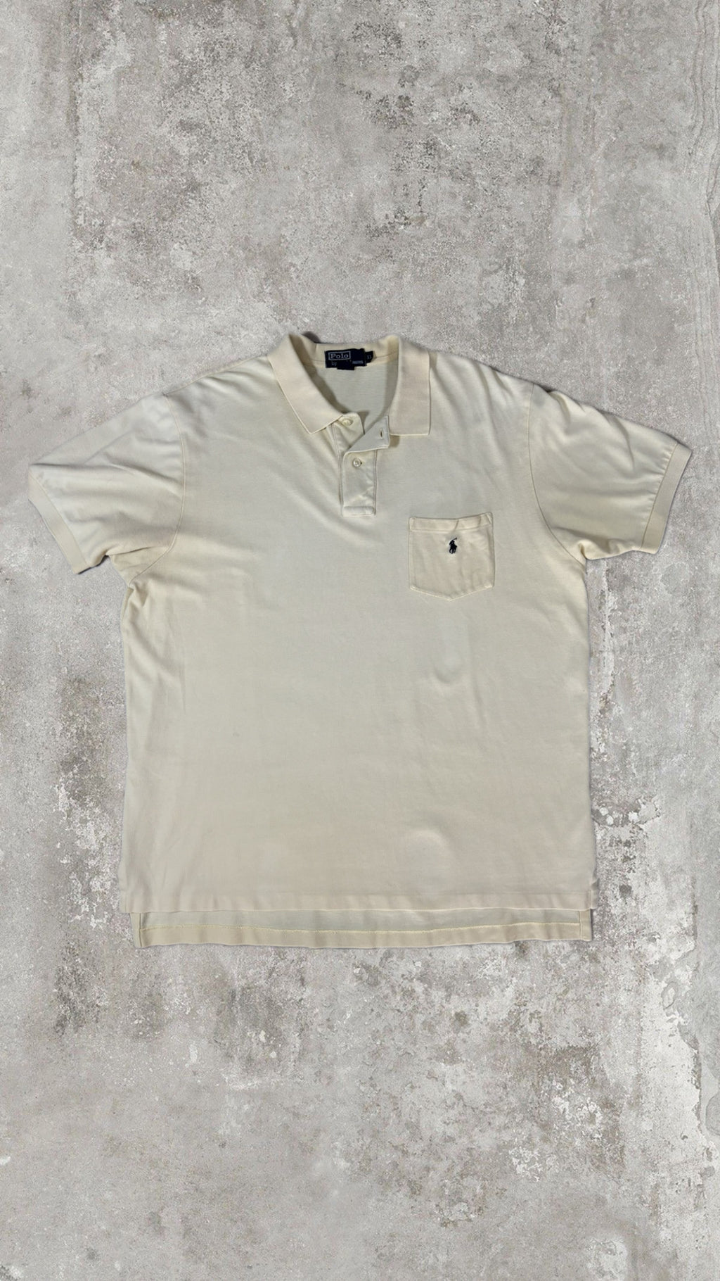 Polo Ralph Lauren Pocket Polo Shirt Cream