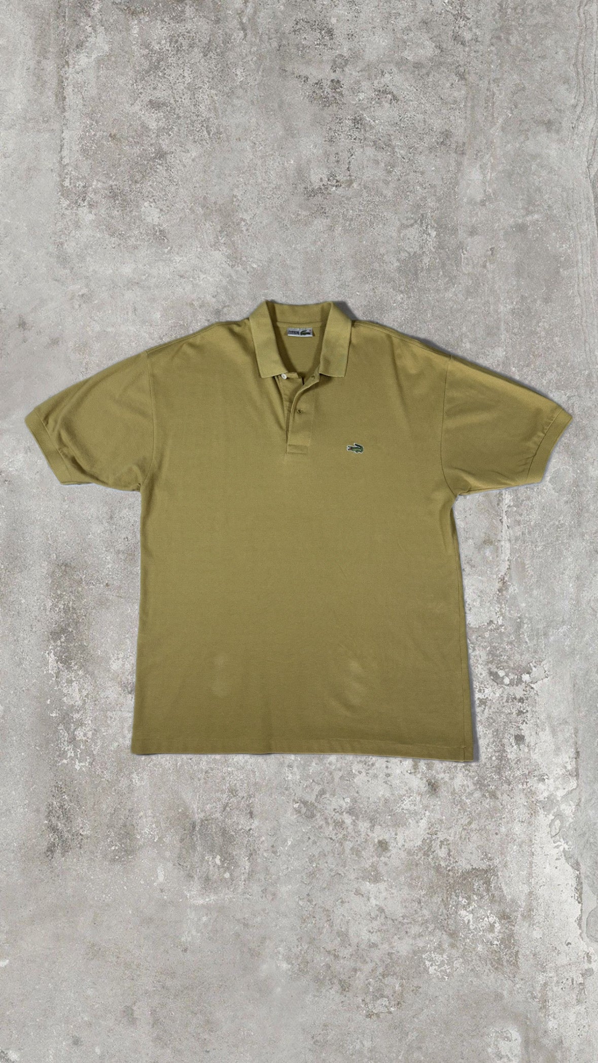 Lacoste Mustard Polo Shirt