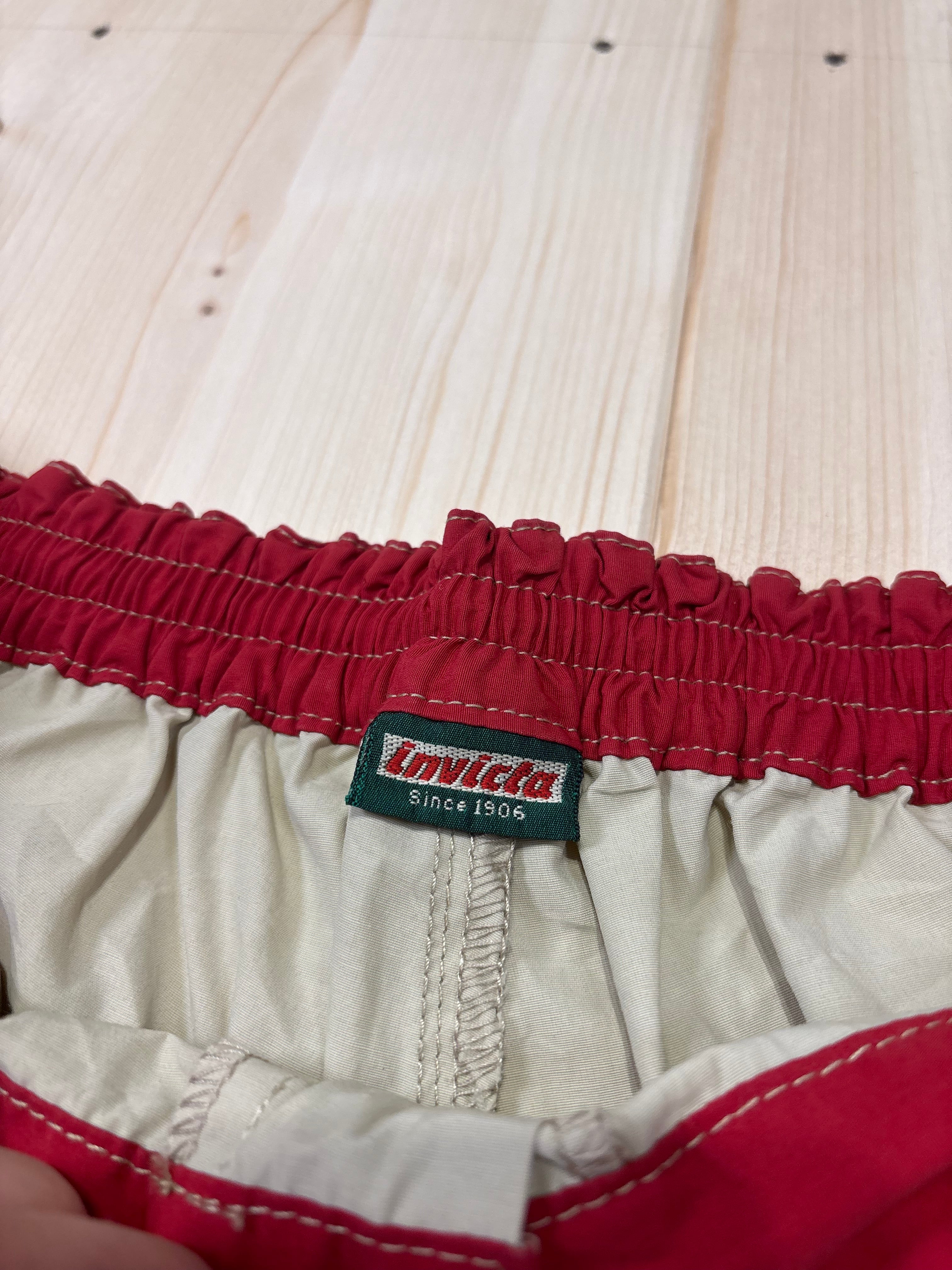 Invicta Vintage Track Pants Beige Loose Fit