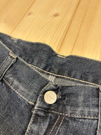 Vintage Carhartt Denim Carpenter Shorts Dark Wash Workwear